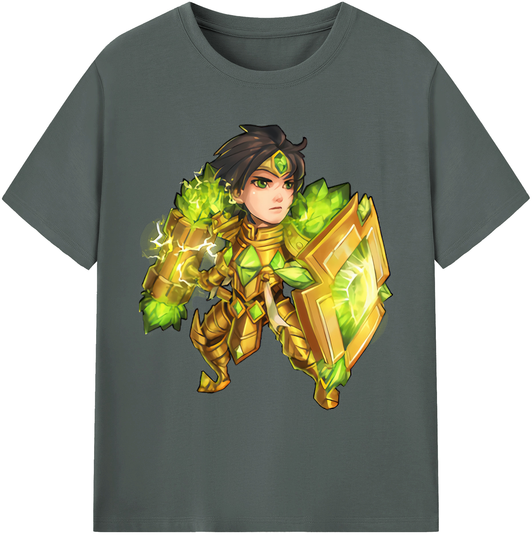 リーグ・オブ・レジェンド League of Legends LOL 綿100％ メンズ半袖Tシャツ｜肌触りやわらか＆通気性